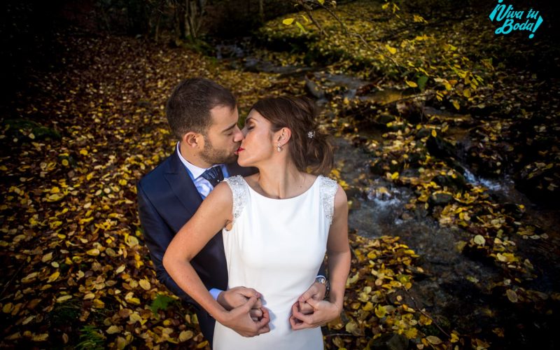 Fotógrafos de bodas y postbodas en Logroño, La Rioja. Fotos en la naturaleza